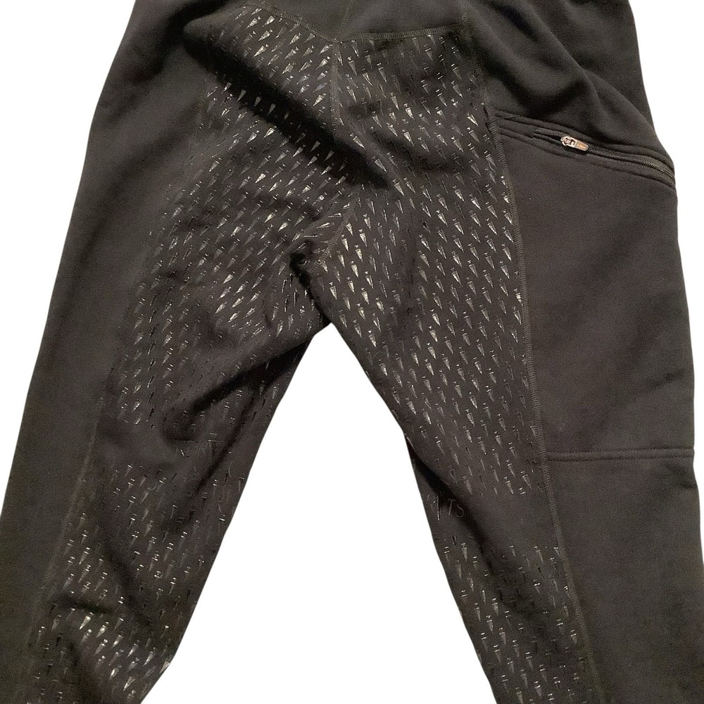 Kerrits Riding Breeches Winter Tights Pants Women's SZ L Equestrian Cold Weather - Picture 3 of 10